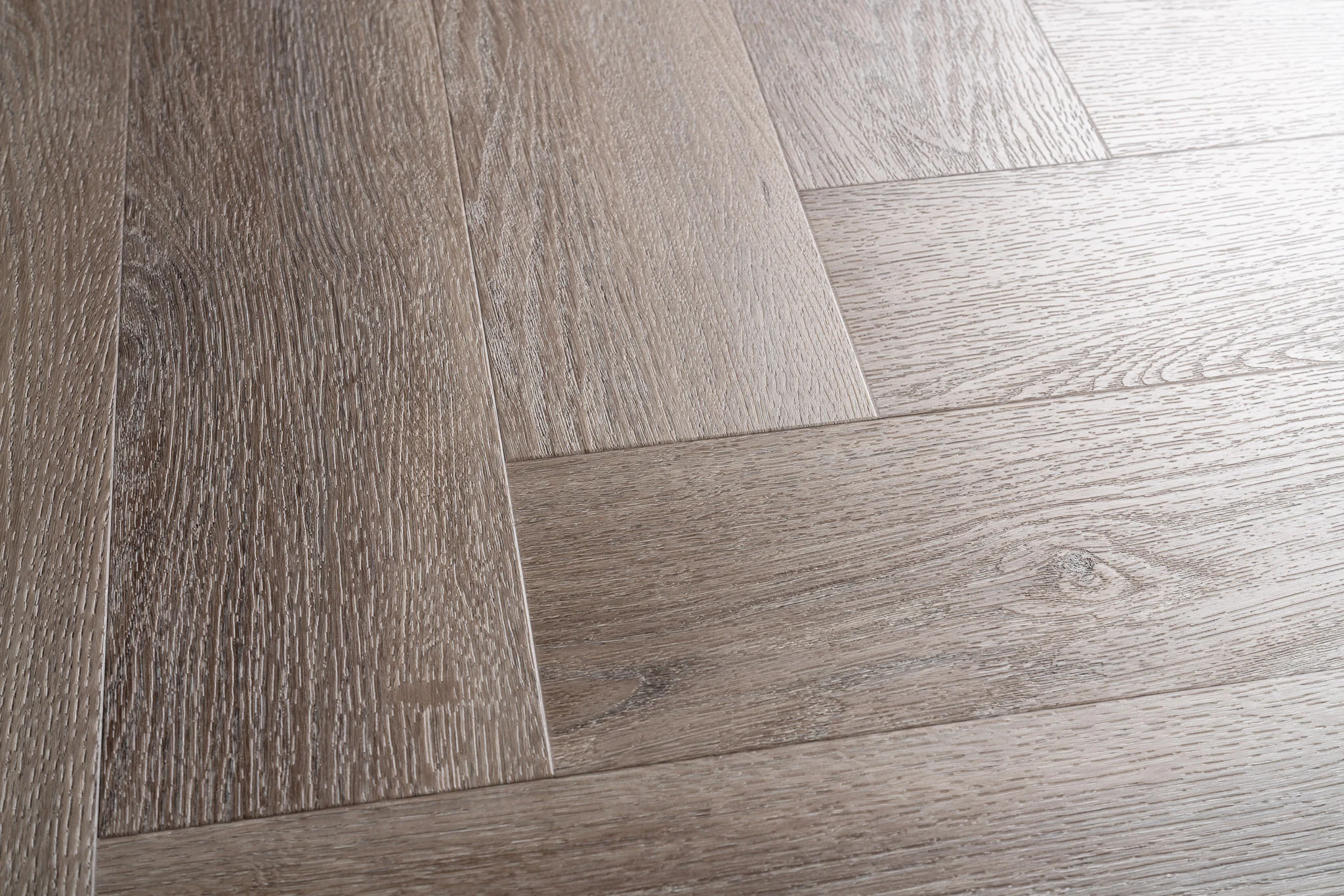 Lux Tenebrae Visgraat Smoky Oak Plak PVC - Afbeelding 3